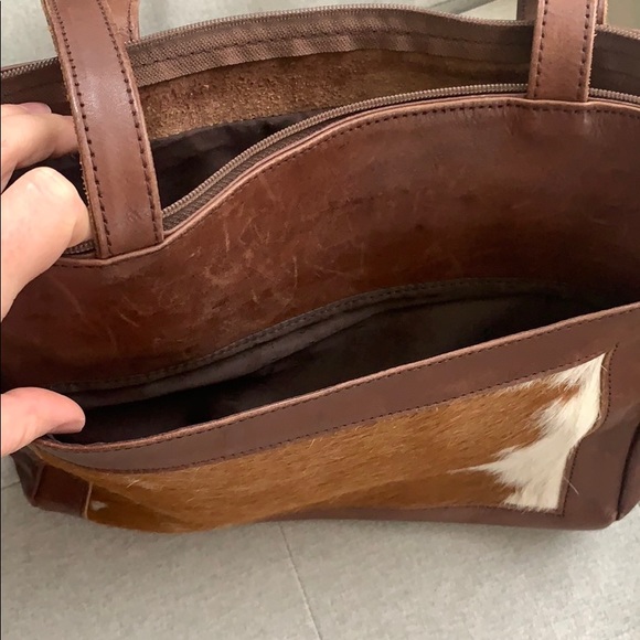 Texan Leather shoulder bag - Picture 6 of 11